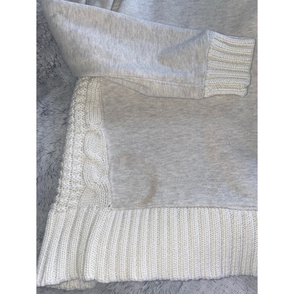 Athleta | Madeira Chunky Cable Knit Wool Blend Sweater - Picture 7 of 11